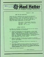 The Mad Hatter:  a Douglas Newsletter, January 7, 1981
