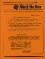 The Mad Hatter:  a Douglas Newsletter, January 12, 1981