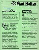 The Mad Hatter:  a Douglas Newsletter, July 7, 1981