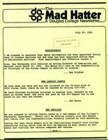 The Mad Hatter:  a Douglas Newsletter, July 29, 1981