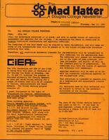 The Mad Hatter:  a Douglas Newsletter, May 14, 1981