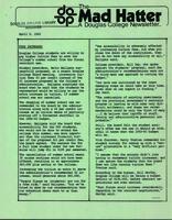The Mad Hatter:  a Douglas Newsletter, April 5, 1982