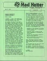 The Mad Hatter:  a Douglas Newsletter, May 17, 1982