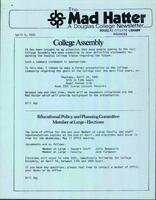 The Mad Hatter:  a Douglas Newsletter, April 5, 1983