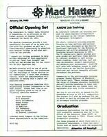 The Mad Hatter:  a Douglas Newsletter, January 24, 1983