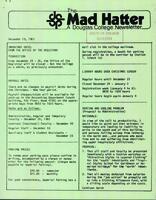 The Mad Hatter:  a Douglas Newsletter, December 19, 1983