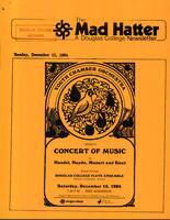 The Mad Hatter:  a Douglas Newsletter, December 11, 1984