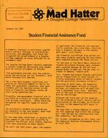 The Mad Hatter:  a Douglas Newsletter, January 20, 1984