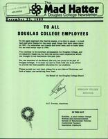 The Mad Hatter:  a Douglas Newsletter, December 23, 1985