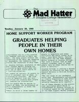 The Mad Hatter:  a Douglas Newsletter, January 29, 1985