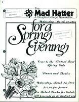 The Mad Hatter:  a Douglas Newsletter, March 20, 1985