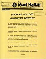 The Mad Hatter:  a Douglas Newsletter, October 2, 1985
