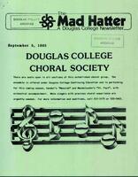 The Mad Hatter:  a Douglas Newsletter, September 5, 1985