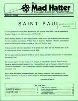 The Mad Hatter:  a Douglas Newsletter, April 8, 1986
