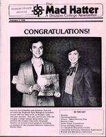 The Mad Hatter:  a Douglas Newsletter, February 3, 1986