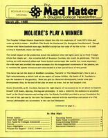 The Mad Hatter:  a Douglas Newsletter, March 25, 1986