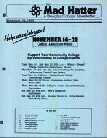 The Mad Hatter:  a Douglas Newsletter, November 18, 1986