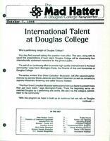 The Mad Hatter:  a Douglas Newsletter, October 7, 1986