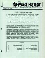 The Mad Hatter:  a Douglas Newsletter, October 27, 1986