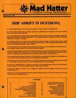 The Mad Hatter:  a Douglas Newsletter, September 22, 1986