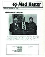The Mad Hatter:  a Douglas Newsletter, January 20, 1987