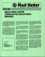 The Mad Hatter:  a Douglas Newsletter, July 28, 1987