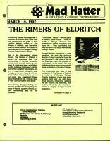 The Mad Hatter:  a Douglas Newsletter, March 10, 1987