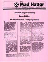 The Mad Hatter:  a Douglas Newsletter, January 6, 1988