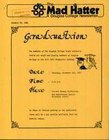 The Mad Hatter:  a Douglas Newsletter, October 30, 1981