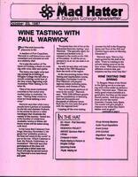 The Mad Hatter:  a Douglas Newsletter, October 20, 1987
