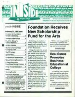 Inside Douglas College, February 21, 1989