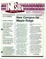 Inside Douglas College, January 31, 1989
