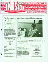 Inside Douglas College, April 10, 1990