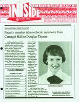 Inside Douglas College, January 16, 1990