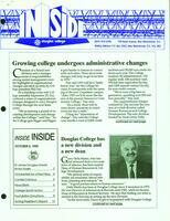 Inside Douglas College, October 2, 1990