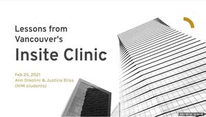 Lessons from Vancouver's InSite Clinic