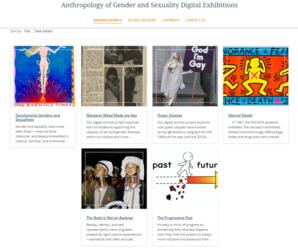 Anthropology of gender and sexuality digital exhibitions