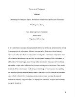 Constructing pro-immigrant spaces : An analysis of the policies and practices of sanctuary