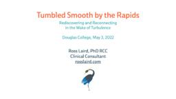 Tumbled smooth by the rapids: Rediscovering and reconnecting in the wake of turbulence