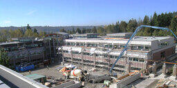 Health Sciences building construction 