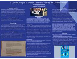 A content analysis of Youtube comments framing homeless criminalization