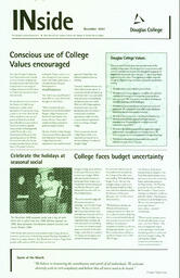 InsideDouglasCollege2001 - December 4, 2001.PDF-1