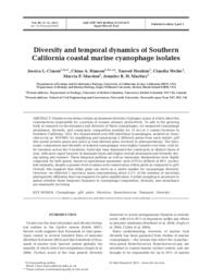Diversity and temporal dynamics of Southern California coastal marine cyanophage isolates