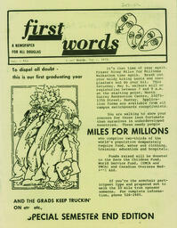 First Words - May 2, 1972 Vol. 1 No. 13.PDF-1