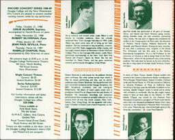 Encore Concert Series