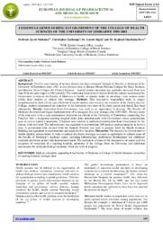 Lessons learned during establishment of the College of Health Sciences of the University of Zimbabwe 1995-2001