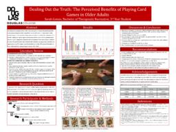 Dealing out the truth: The perceived benefits of playing card games in older adults