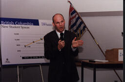 Graeme Bowbrick (MAETT) Visits College to Announce Tuition Freeze