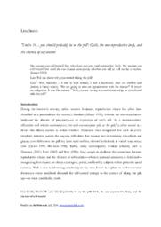 ‘You’re 16...you should probably be on the pill’: Girls, the non-reproductive body, and the rhetoric of self-control