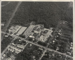 Aerial photo of Surrey Campus